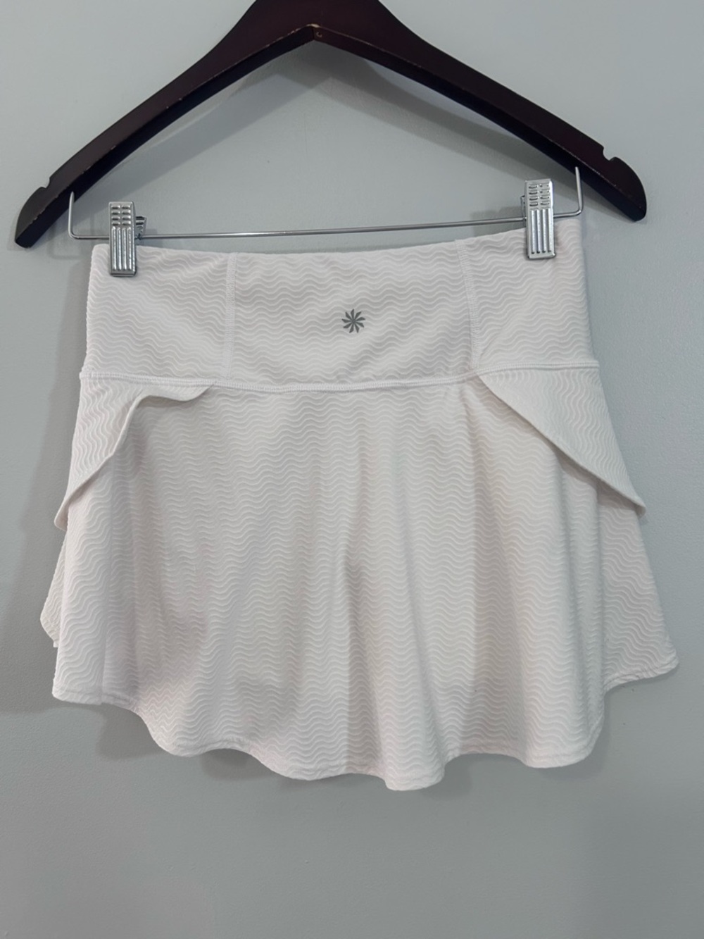 Athleta Girl White Serve Skort, L 10/12 - Picture 5 of 16